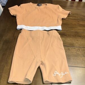 Sean John Peach Lounge Set